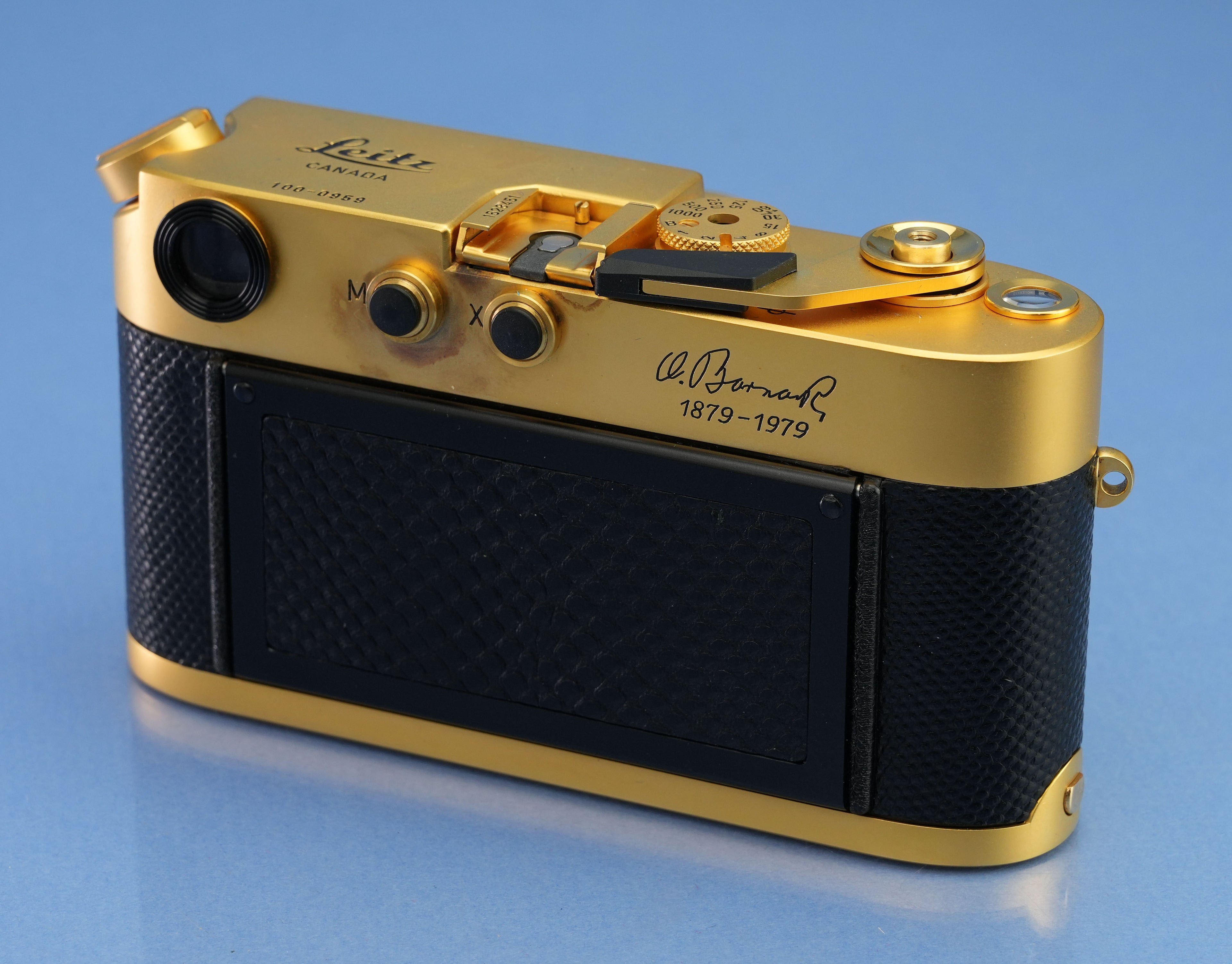 LEICA M4-2 GOLD JAHRE M 10420 CAMERA OUTFIT +50MM 1.4 SUMMILUX LENS +BOX +PAPERS