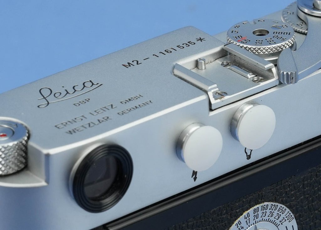 LEICA LEITZ M2 SS 10308 KOOHE CHROM-KAMERAGEHÄUSE + BOX NEUWERTIG SONDERANGEBOT * #1161535*