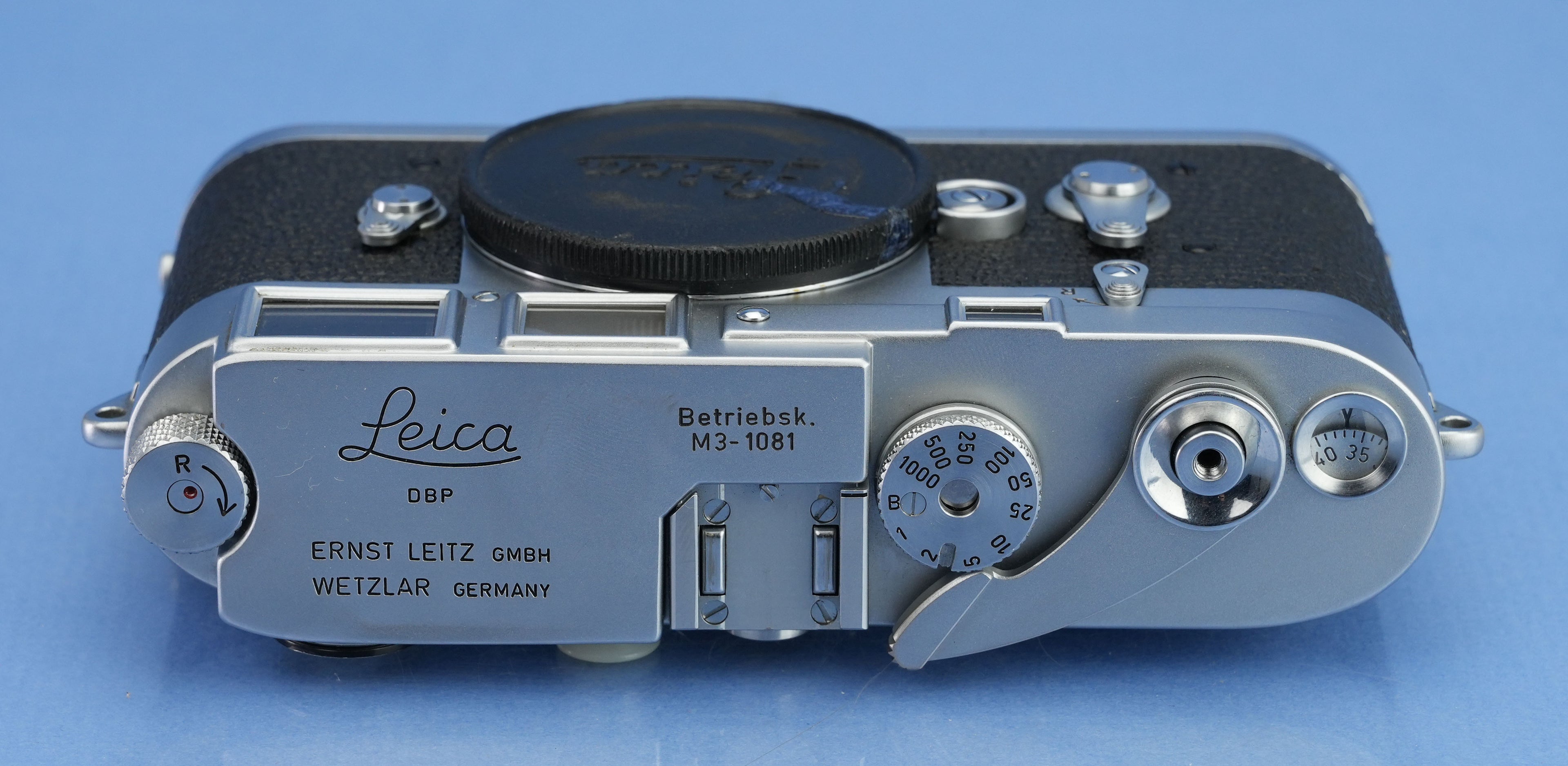 LEICA LEITZ M3 DS IGEMO 10150 BETRIEBSK #1081 INTERNES CHROM-KAMERAGEHÄUSE SELTEN!