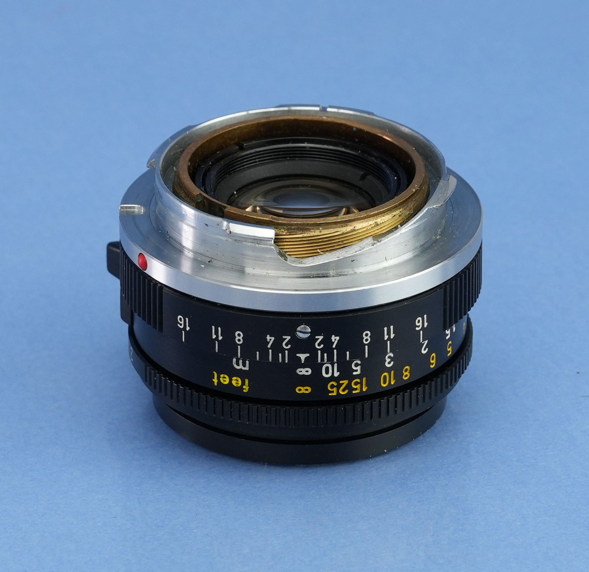 LEICA LEITZ 11309 35MM SUMMICRON VERSION 3 CANADA BLACK M LENS +SHADE +CAPS