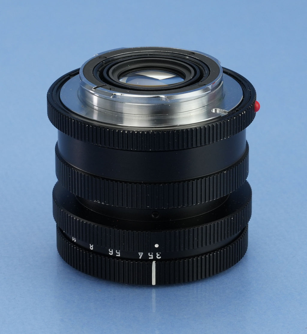 LEICA LEITZ 65MM F3.5 VISOFLEX LENS 11162 BLACK +16464 OTZFO +BOX +CAPS +PAPERS