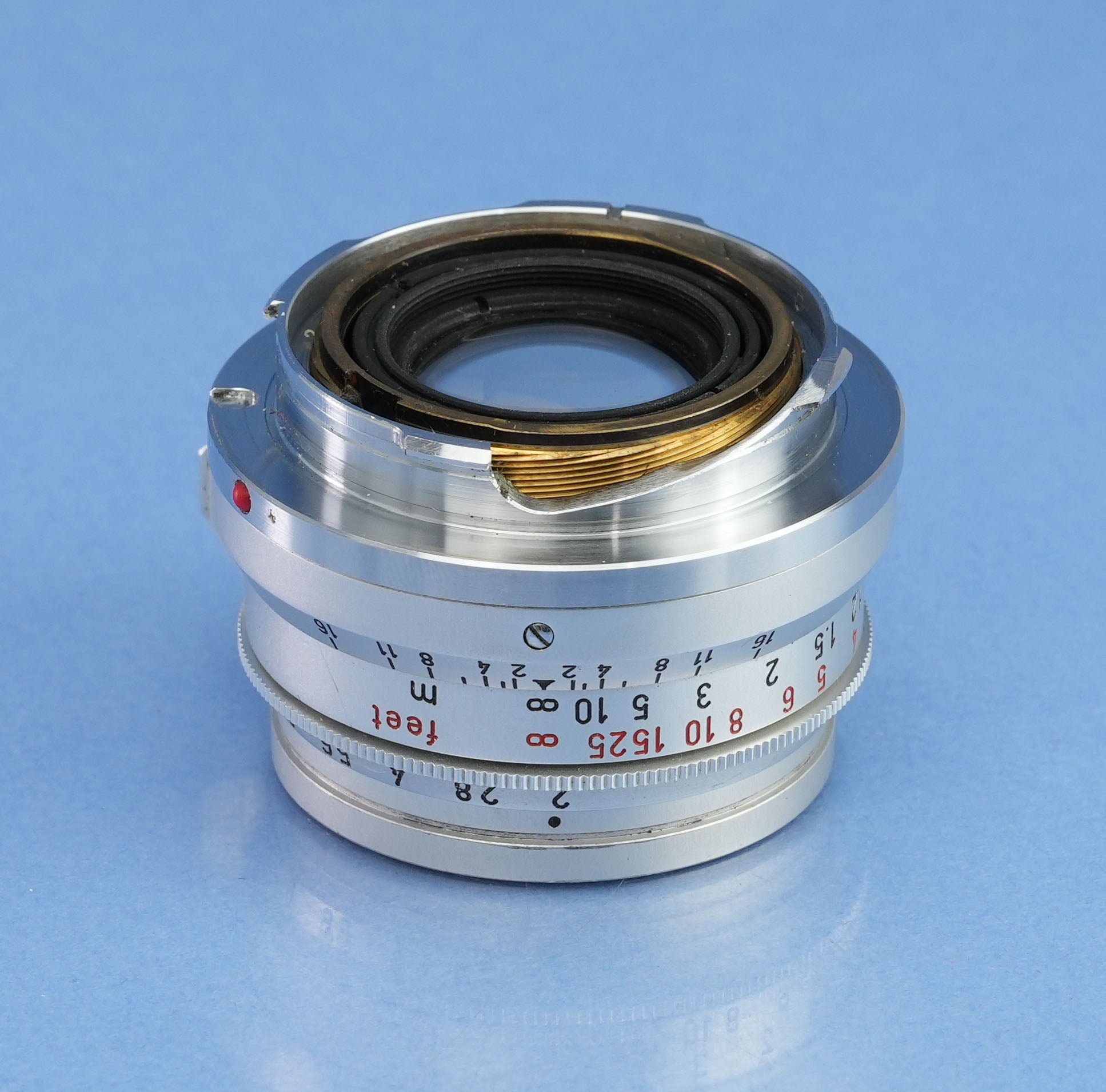 LEICA LEITZ SUMMICRON 35MM F2 M 11308 8 ELEMENT 1ST V GERMANY LENS +CAPS MINT!