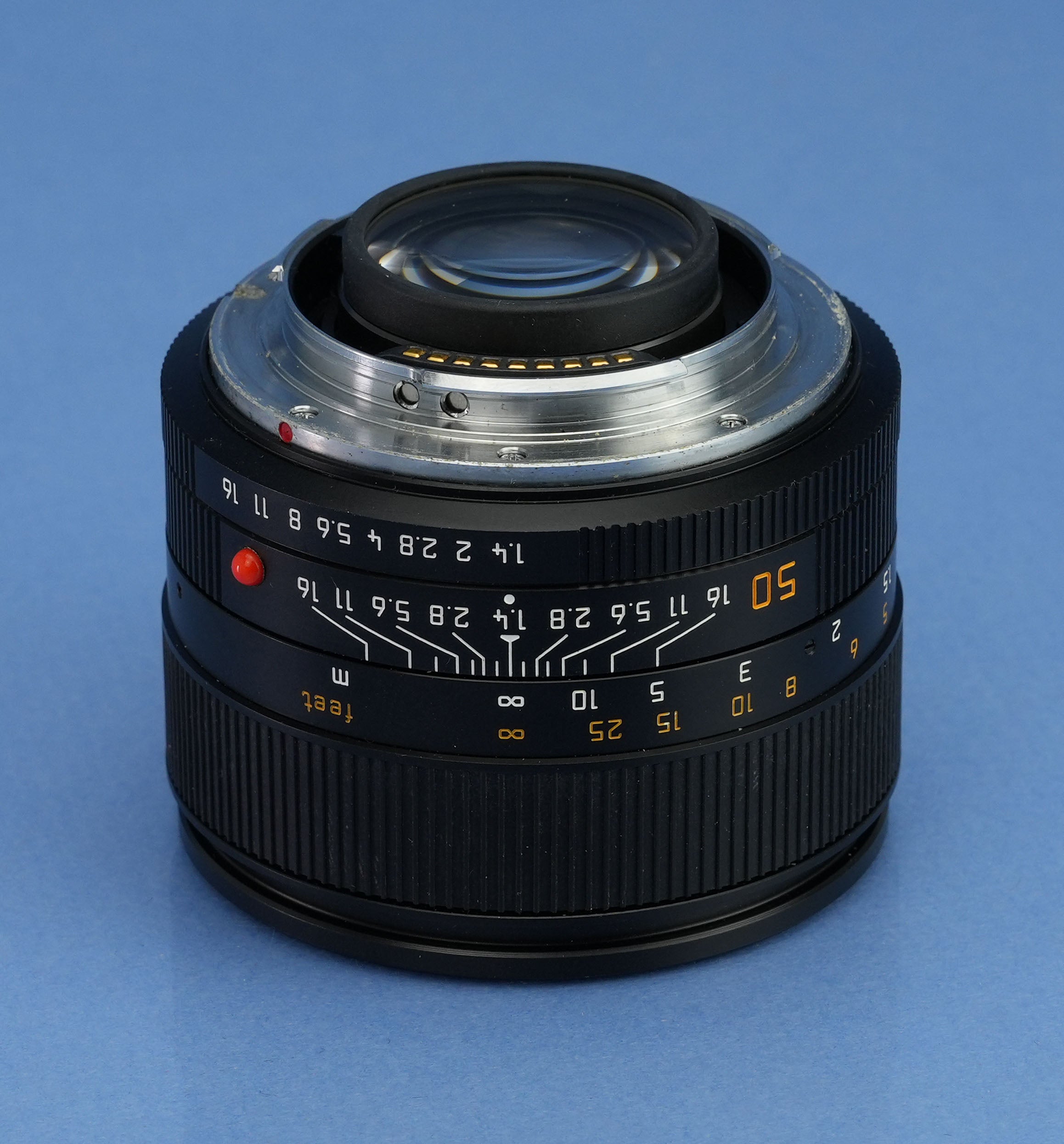 LEICA LEITZ 50MM SUMMILUX-R F1.4 E60 11344 ROM LATE # LENS +CASE +BOX MINT!