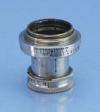 LEICA LEITZ 50MM F2 SUMMAR COLLAPSIBLE PRE WAR 1935 CHROME SM SCREW MOUNT LENS