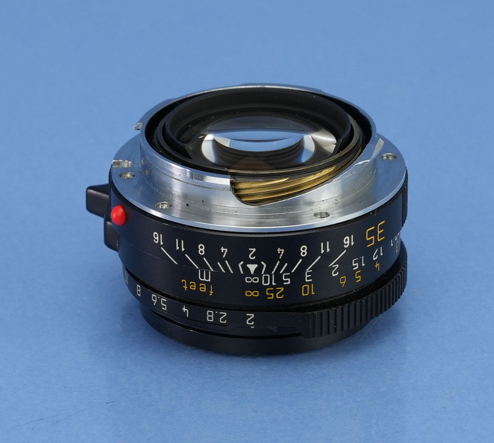 LEICA 35MM F2 SUMMICRON-M E39 4TH V 11310 LATE # GERMANY LENS KING OF BOKEH NICE