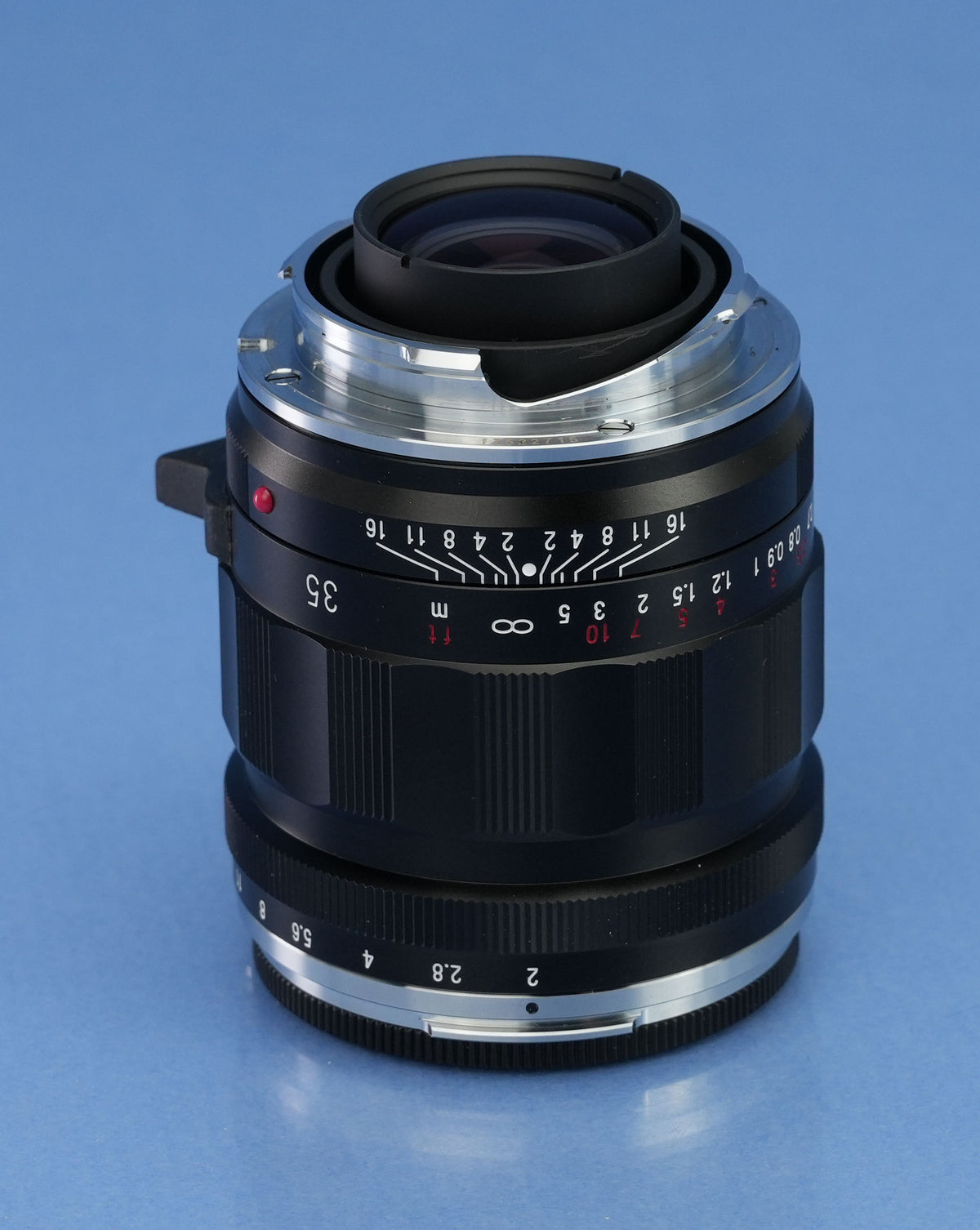 VOIGTLANDER 35MM F2 ASPHERICAL APO-LANTHAR VM LENS +SHADE +UV FILTER +BOX