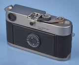 LEICA M6 TITANIUM 10412 RANGEFINDER CAMERA BODY OSTRICH/EMU LEATHER +BOX NEW!