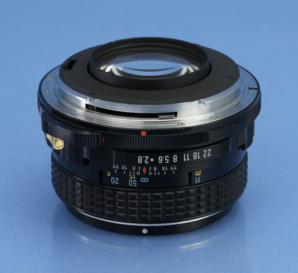 PENTAX SMC 6X7 90MM 2.8 MEDIUM FORMAT SLR LENS LATER VERSION COATINGS +CAPS