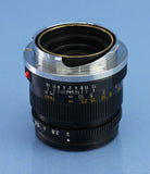 LEICA 50MM SUMMICRON F2 11817 WETZLAR 3RD VERSION MANDLER M LENS +CAPS CLEAN!