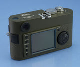 LEICA 10707 M8.2 OLIVE SAFARI CAMERA +CHROME ELMARIT-M 28MM LENS 325 SHOTS MINT!