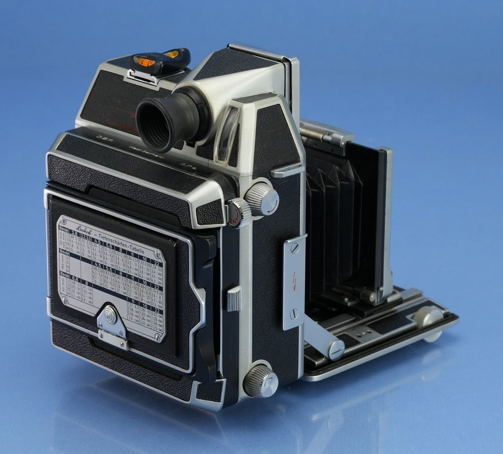 LINHOF SUPER TECHNIKA 3 6x9 CAMERA +RODENSTOCK HELIGON 95MM F2.8 LENS +BOX +CAM