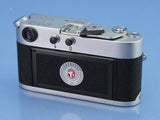 LEICA LEITZ M4 10400 CHROME RANGEFINDER CAMERA BODY +BOX +L SEAL +PAPERS MINT!