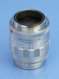 LEICA 90MM TELE-ELMARIT F2.8 1ST V FAT CHROME 11800 M LENS +12575N SHADE RARE+