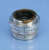 LEICA LEITZ 35MM SUMMARON F2.8 11306 VINTAGE M LENS LATE #2102562 +CAPS +UV NICE