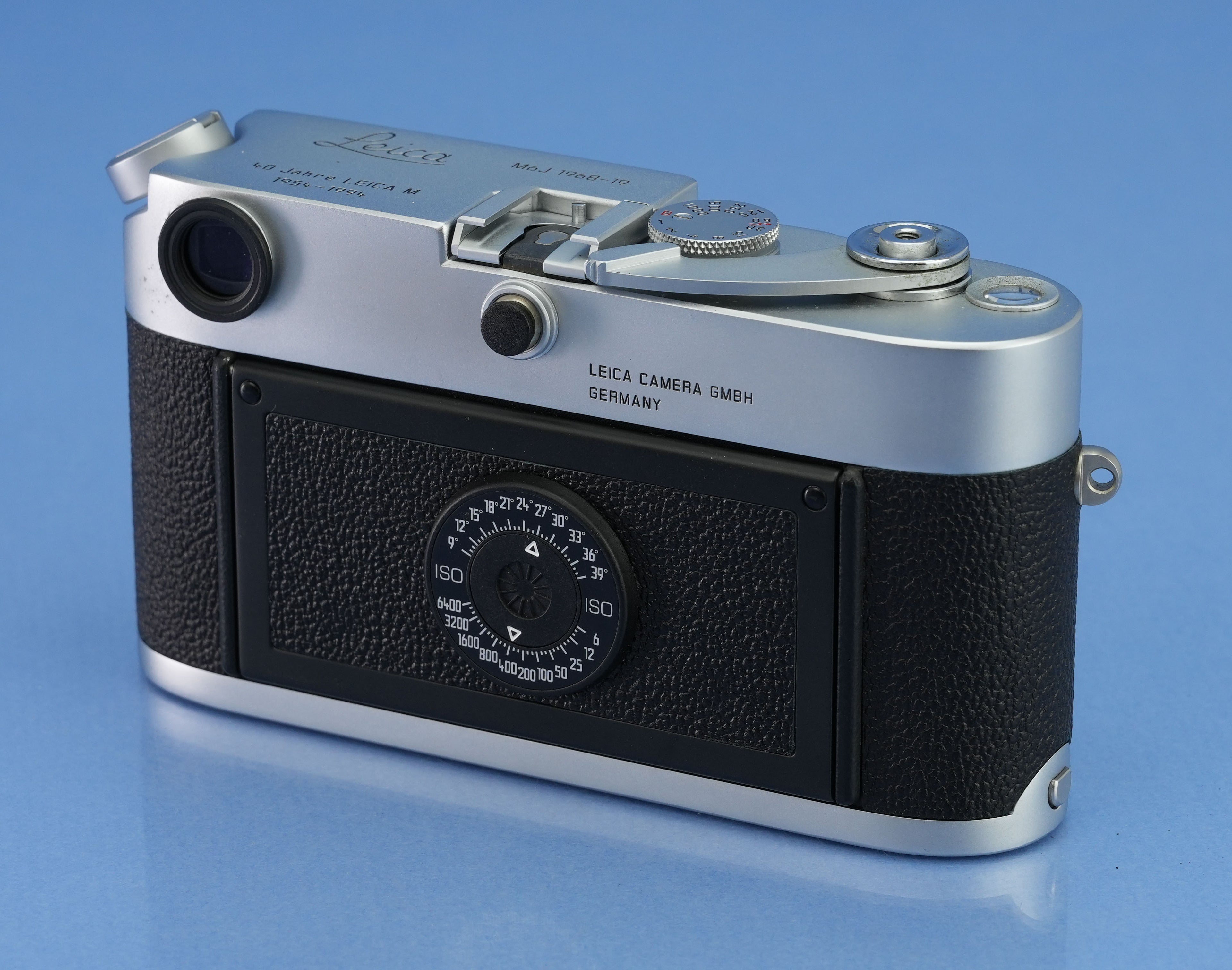 LEICA LEITZ M6J 10440 40 YEAR JAHRE CAMERA +50MM ELMAR F2.8 SET # 1968-19 MINT!
