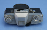 LEICA LEITZ LEICAFLEX MARK 1 SLR FILM CAMERA BODY SILVER CHROME +BODY CAP