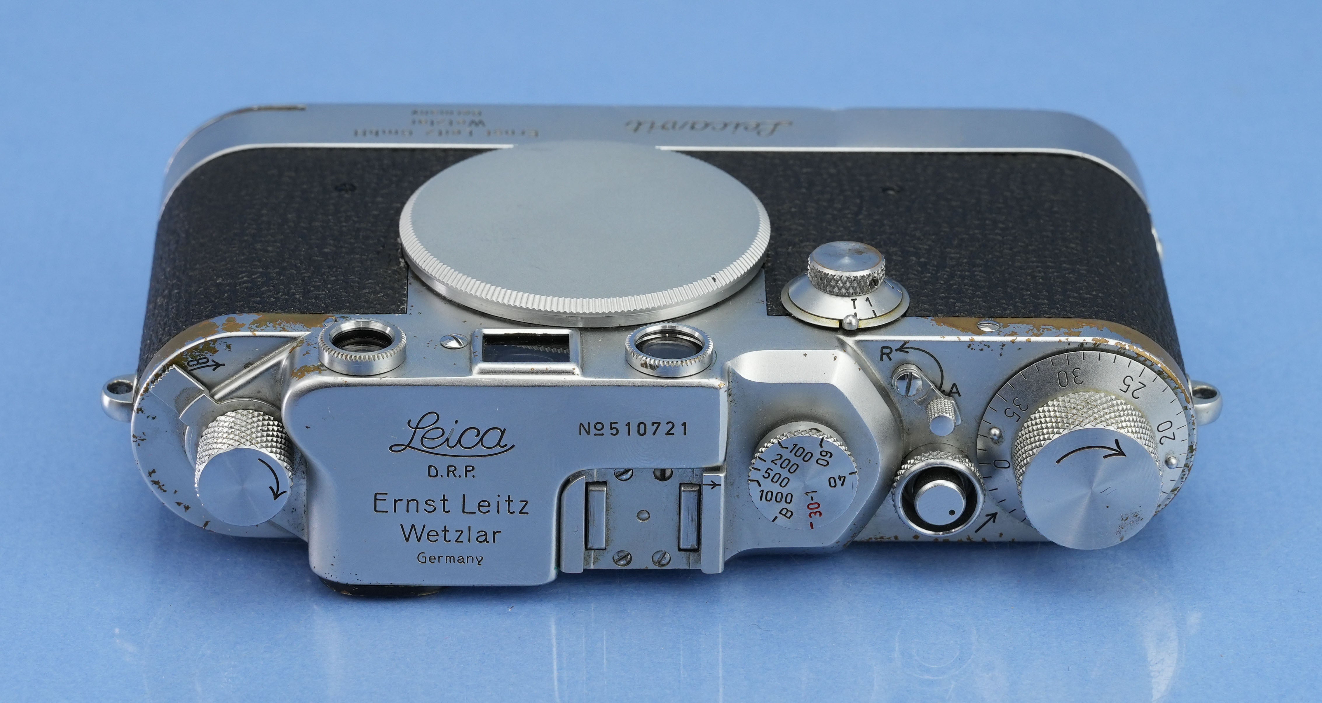 LEICA LEITZ IIIC UPGRADED IIIF LOOHW SM CAMERA + LEICAVIT SYOOM