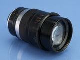 LEICA LEITZ 90MM THAMBAR F2.2 BLACK PAINT SM LENS +CENTER FILTER +HOOD +CAPS