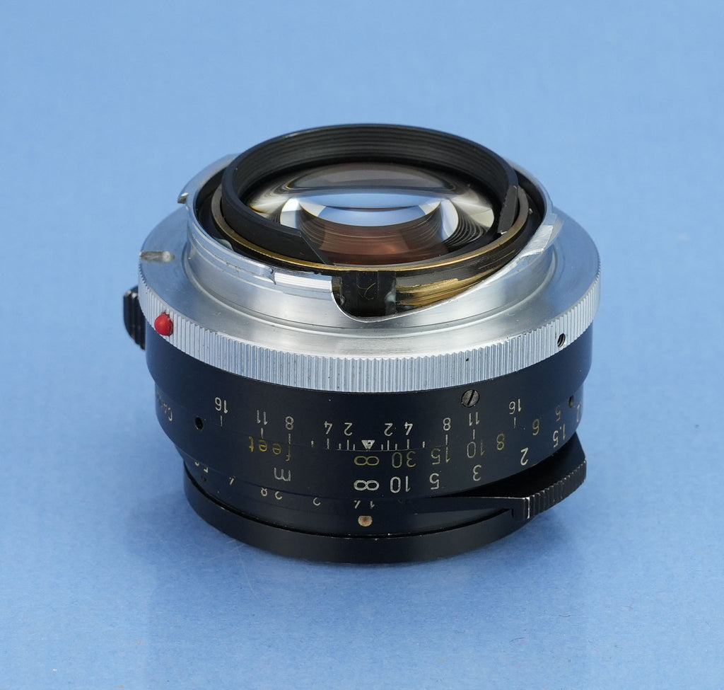 LEICA LEITZ 35MM SUMMILUX F1.4 M PRE ASPH/ STAHLFASSUNG 11870 SCHWARZE LACKIERUNG LINSE SELTEN