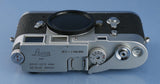 LEICA LEITZ M3 SS 10150 IGEMO CHROME CAMERA BODY LATE SERIAL NO GUARD #1156886