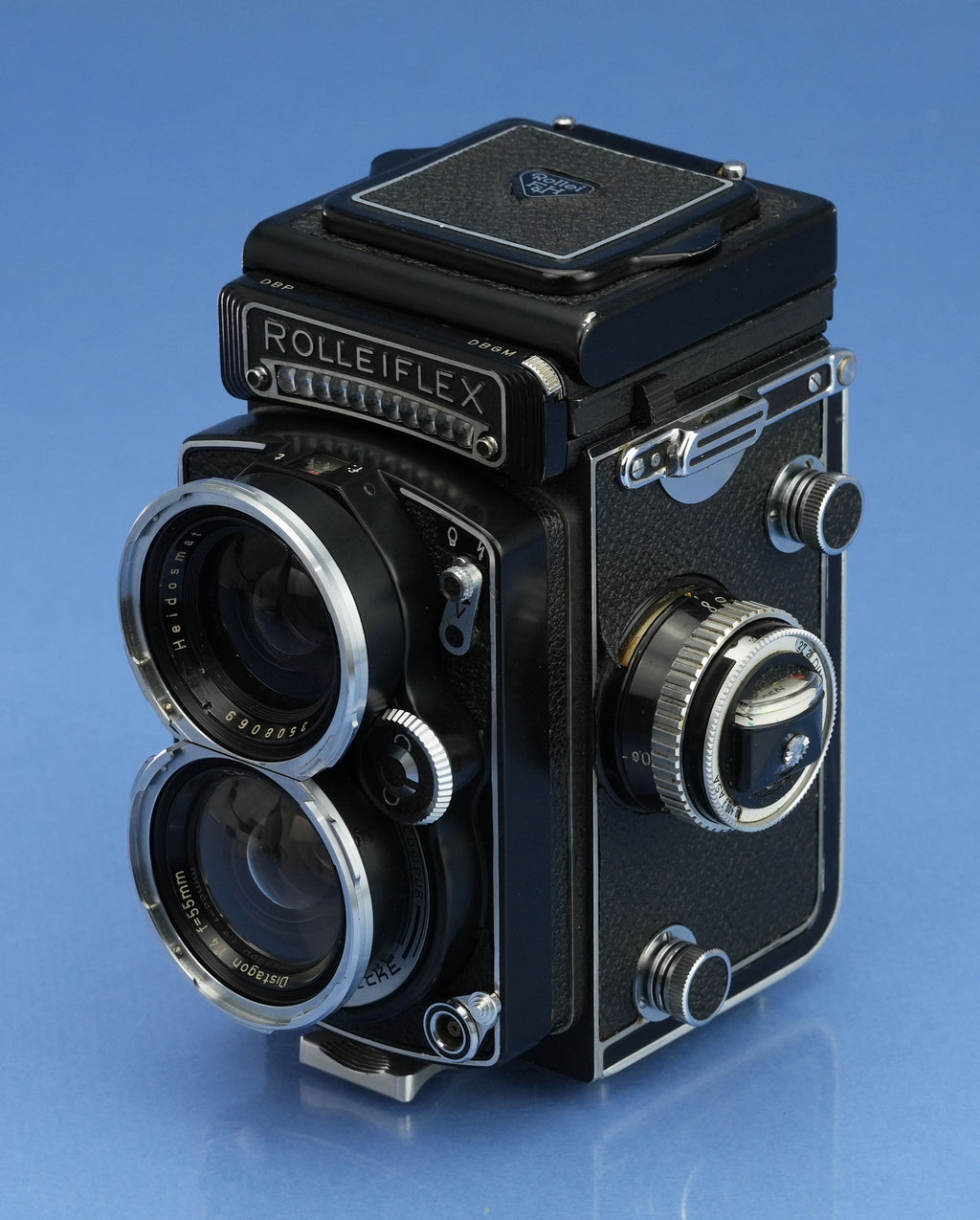ROLLEIFLEX ROLLEI WIDE 55MM F4 ZEISS DISTAGON LENS +METER +CAP RARE NO # CAMERA