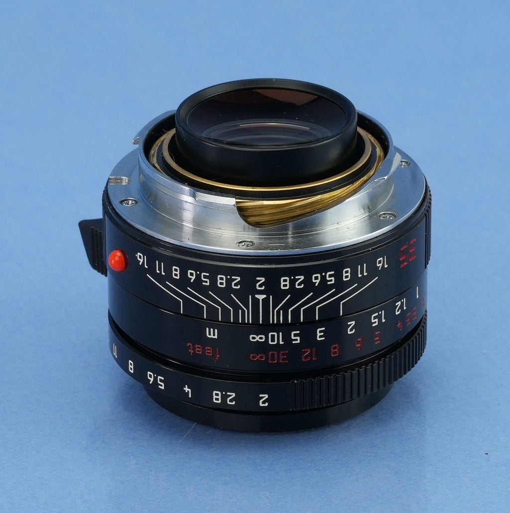 LEICA 35MMM SUMMICRON-M F2 ASPH 11611 SCHWARZ LACKIERTES MILLENNIUM-OBJEKTIVSET, NEUWERTIG + BOX!