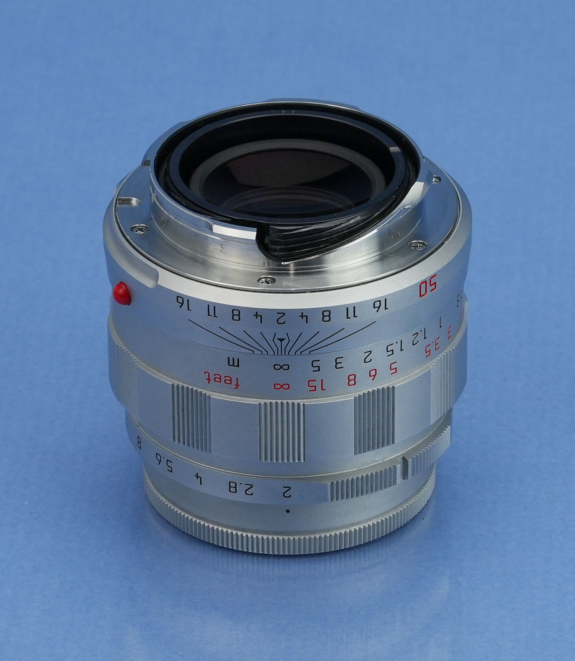 LEICA 11187 50MM APO-SUMMICRON-M F2 ASPH CHROME LHSA SPECIAL EDITION LENS SET!