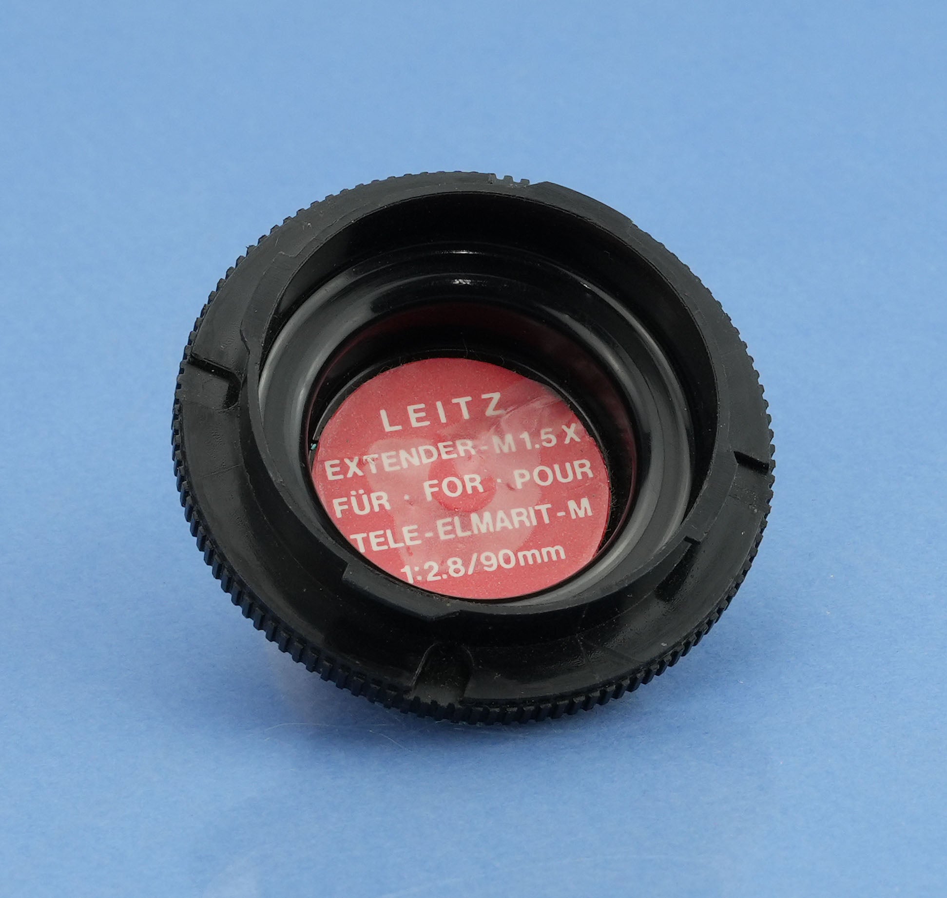 LEICA EXTENDER-M 1.5X ELCAN M LENS TELECONVERTER 11238 RARE PROTOTYPE +CAPS MINT