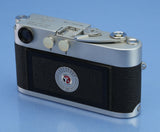LEICA LEITZ M3 10150 IGEMO SS CHROME CAMERA #1010485 +BOX +CASE MINT L SEAL!