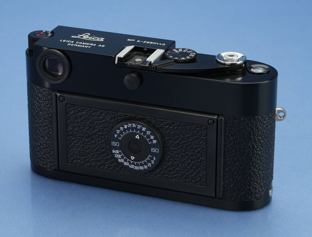 LEICA MP 6 MP6 10311 BLACK PAINT RANGEFINDER CAMERA BODY +CAP +BOX MINT RARE
