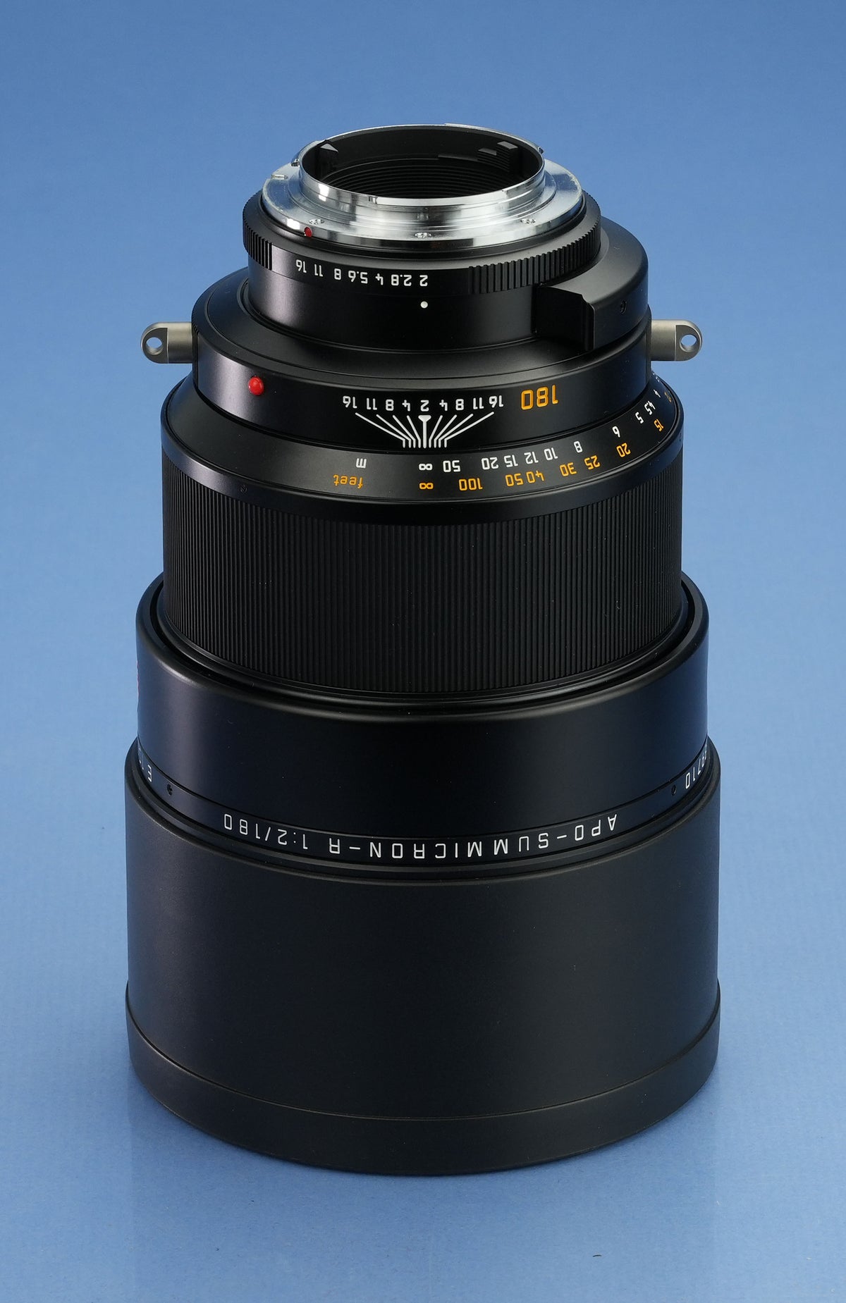 LEICA LEITZ 11271 180MM APO-SUMMICRON-R F2 R 3RD CAM LENS +CASE +ND FILTER +BOX