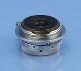 LEICA LEITZ 28MM SUMMARON F5.6 CHROME SNOOX SM LTM LENS +SLOOZ FINDER +CAPS NICE
