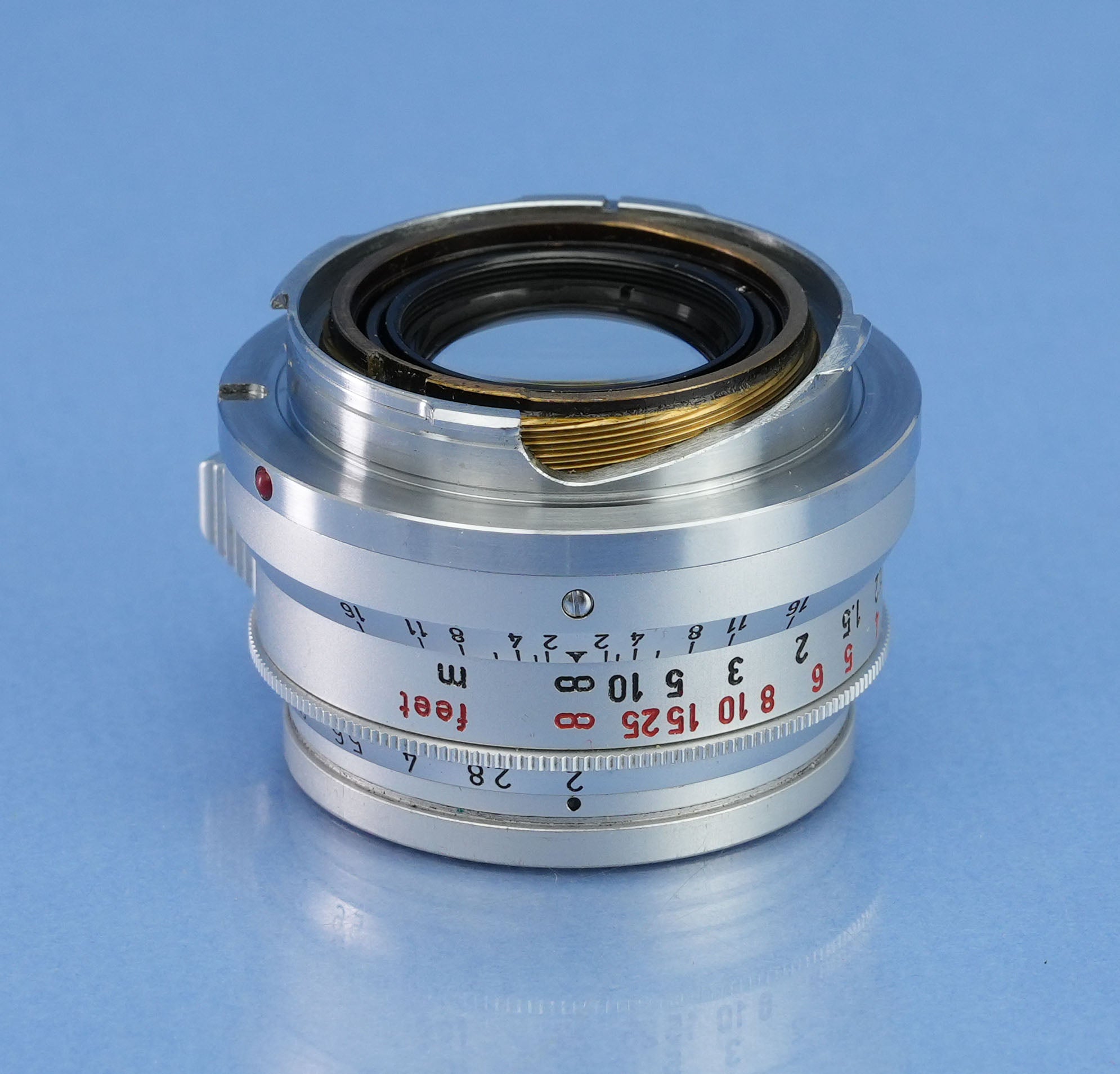 LEICA LEITZ SUMMICRON 35MM F2 M 11308 8 ELEMENT 1ST V GERMANY LATE # LENS MINT!