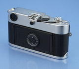 LEICA LEITZ M6 WETZLAR SILVER 10414 0.72X CHROME CAMERA BODY +BOX +PAPERS MINT