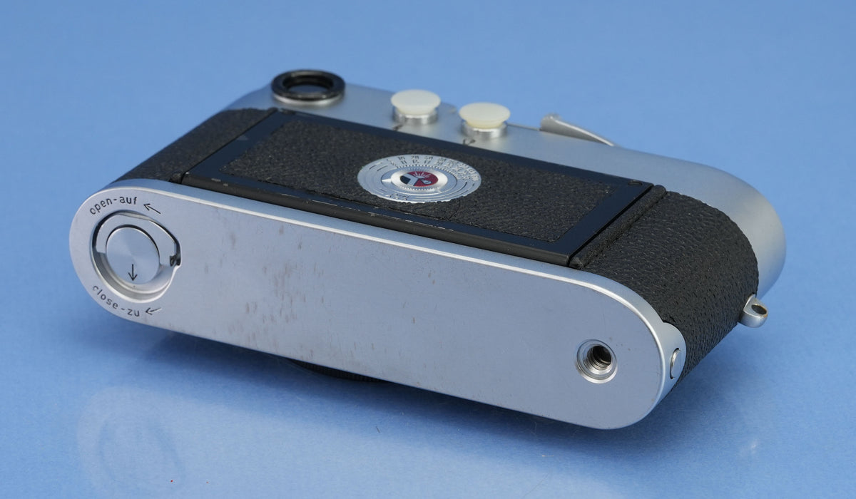 LEICA LEITZ M3 SS 10150 IGEMO CAMERA BODY LATE # NO GUARD #1158355 NICE!