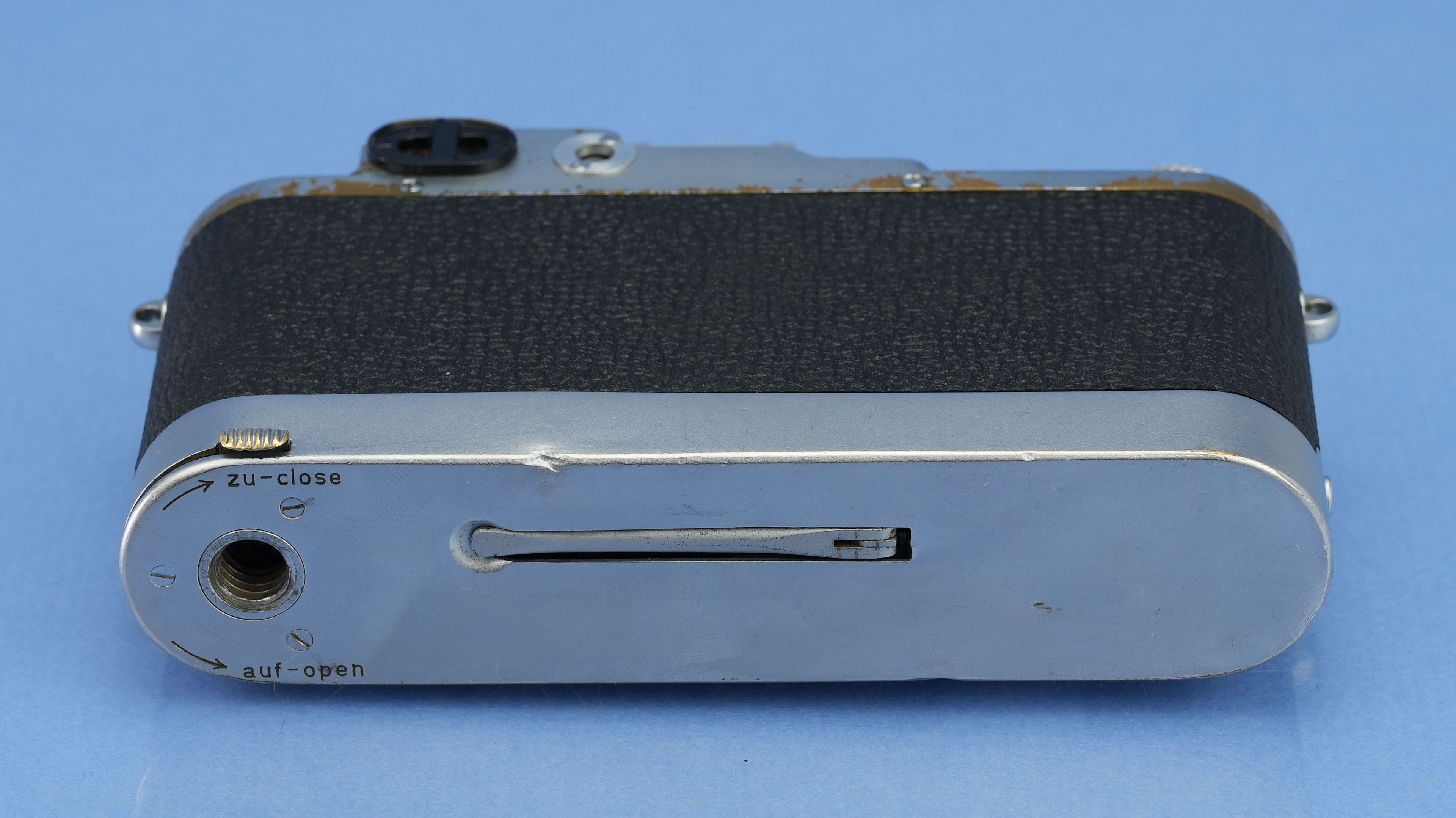 LEICA LEITZ IIIC UPGRADED IIIF LOOHW SM CAMERA + LEICAVIT SYOOM WINDER RARE!