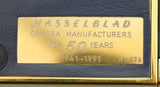 HASSELBLAD 503CX 50TH GOLD BLUE SUPREME CAMERA +80MM CF +A12 +BOX NEW OLD STOCK!