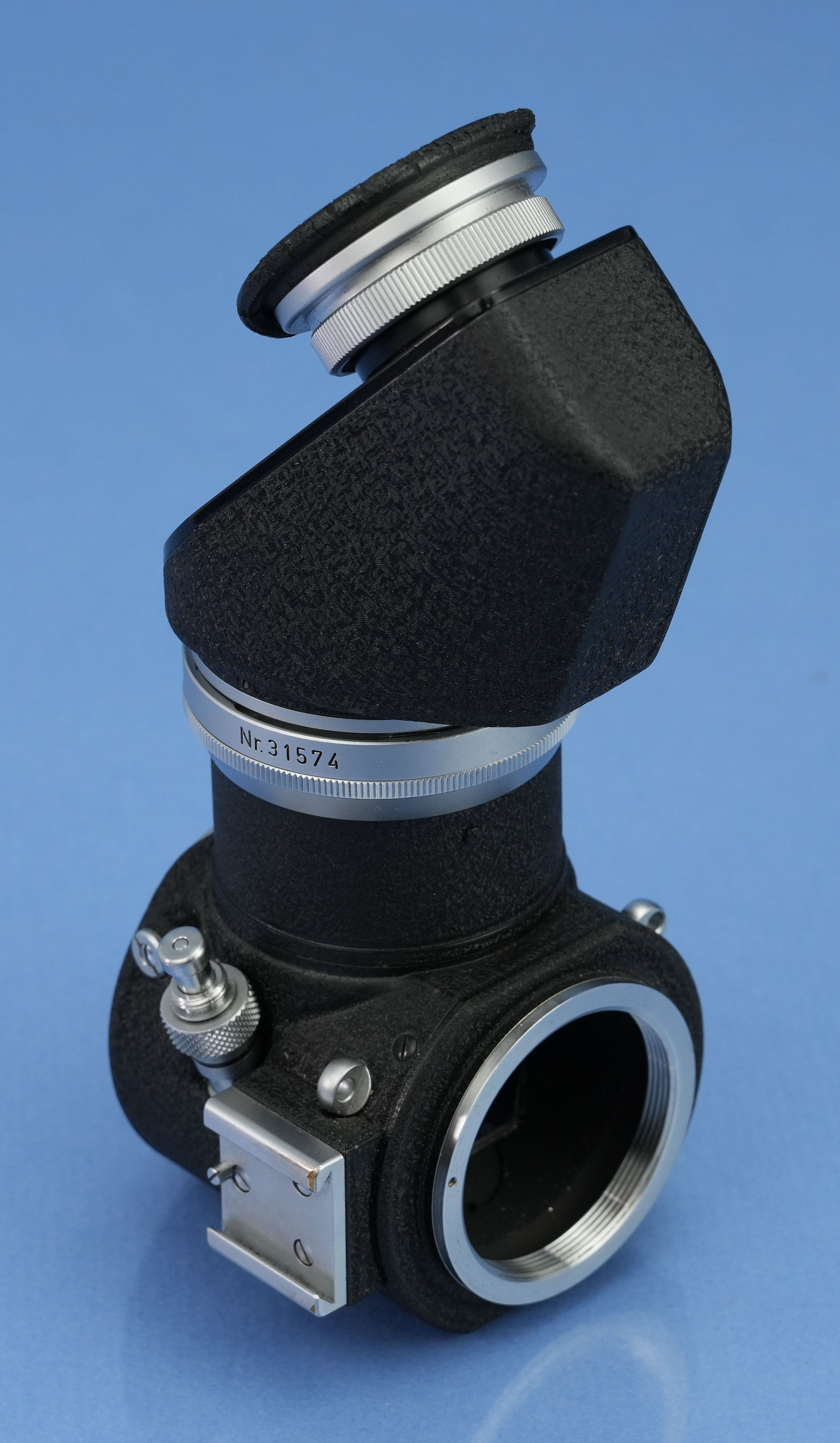 LEICA LEITZ 400 MM TELYT F5 VERSION 1 VISOFLEX TLCOO OBJEKTIV + SCHATTEN + VISOFLEX + GEHÄUSE