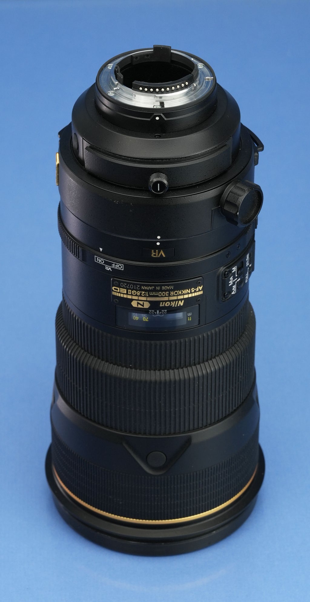 NIKON AF-S NIKKOR 300MM F2.8G ED G VRII NANO TELEPHOTO LENS +CASE +HK-30 MINT!