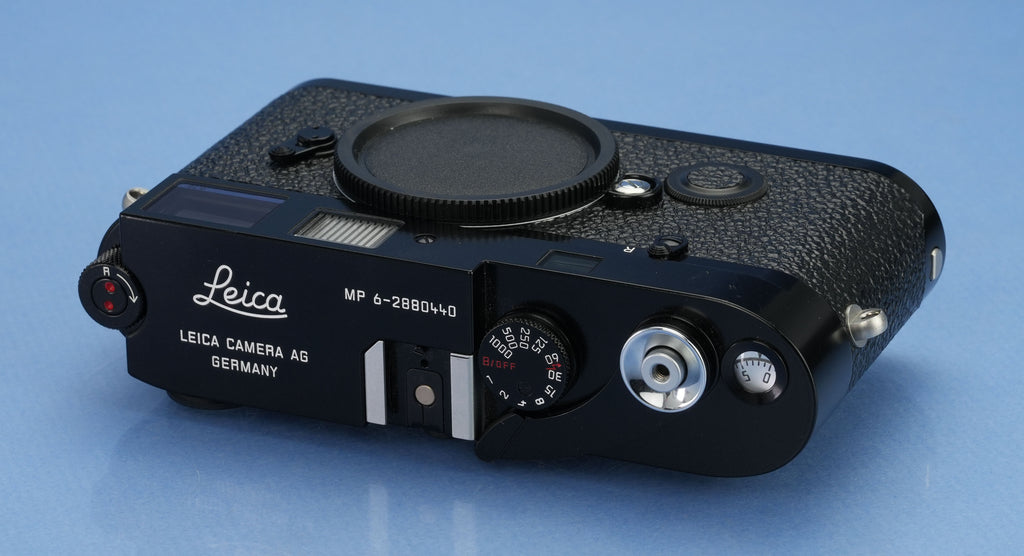 LEICA MP 6 MP6 10311 BLACK PAINT RANGEFINDER CAMERA BODY +CAP +BOX MINT RARE