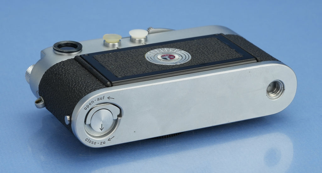 LEICA LEITZ M3 10150 IGEMO SINGLE STROKE SS 1961 CHROME CAMERA #1042006 NICE