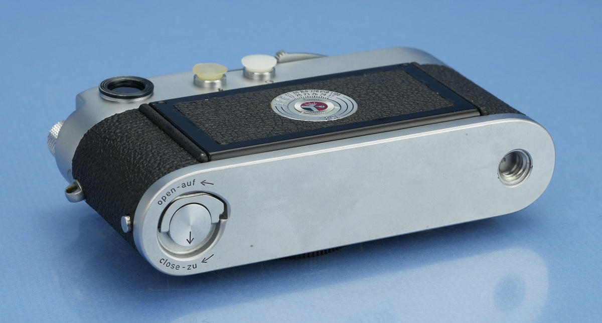 LEICA LEITZ M3 10150 IGEMO SINGLE STROKE SS 1961 CHROME CAMERA #1042006 NICE