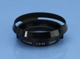 LEICA 35MMM SUMMICRON-M F2 ASPH 11611 BLACK PAINT MILLENNIUM LENS SET MINT +BOX!