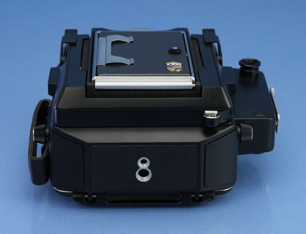 LINHOF MASTER TECHNIKA 2x3 BLACK LARGE FORMAT VIEW CAMERA. BLACK FINISH RARE!