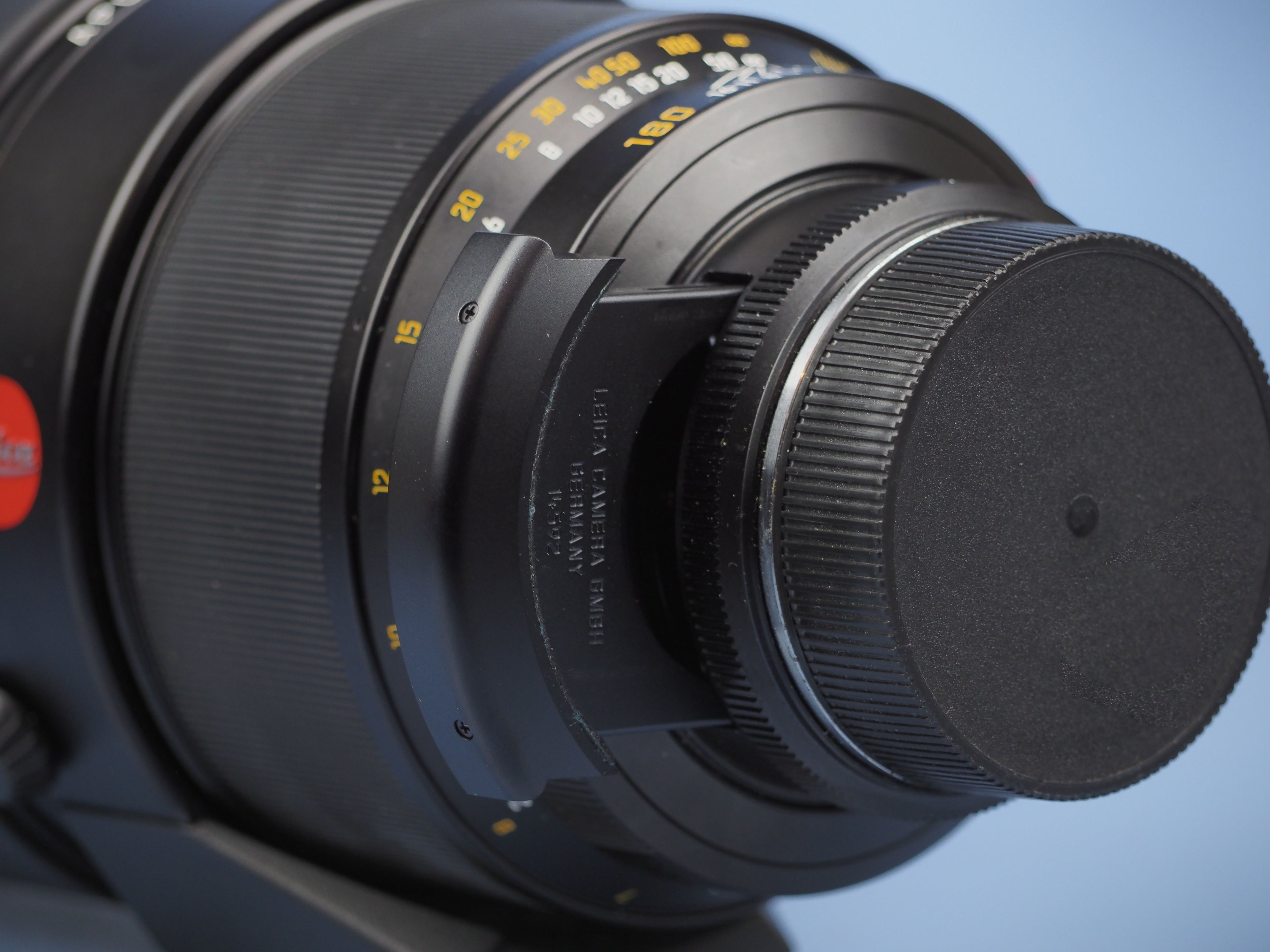 LEICA 11354 180MM APO-SUMMICRON-R F2 ROM OBJEKTIV + GEHÄUSE + FILTERHALTER + OBJEKTIVSTÜCK IN GUTEM ZUSTAND!