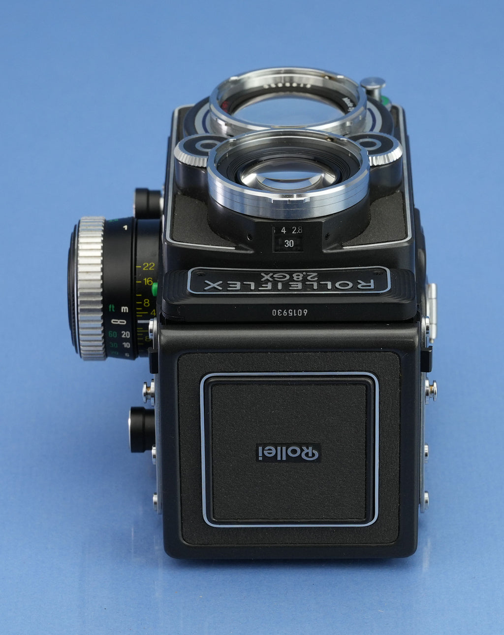 ROLLEI ROLLEIFLEX 2.8GX 80. JAHRE 1920-2000 KAMERA-SET +PLANAR +EXTRAS