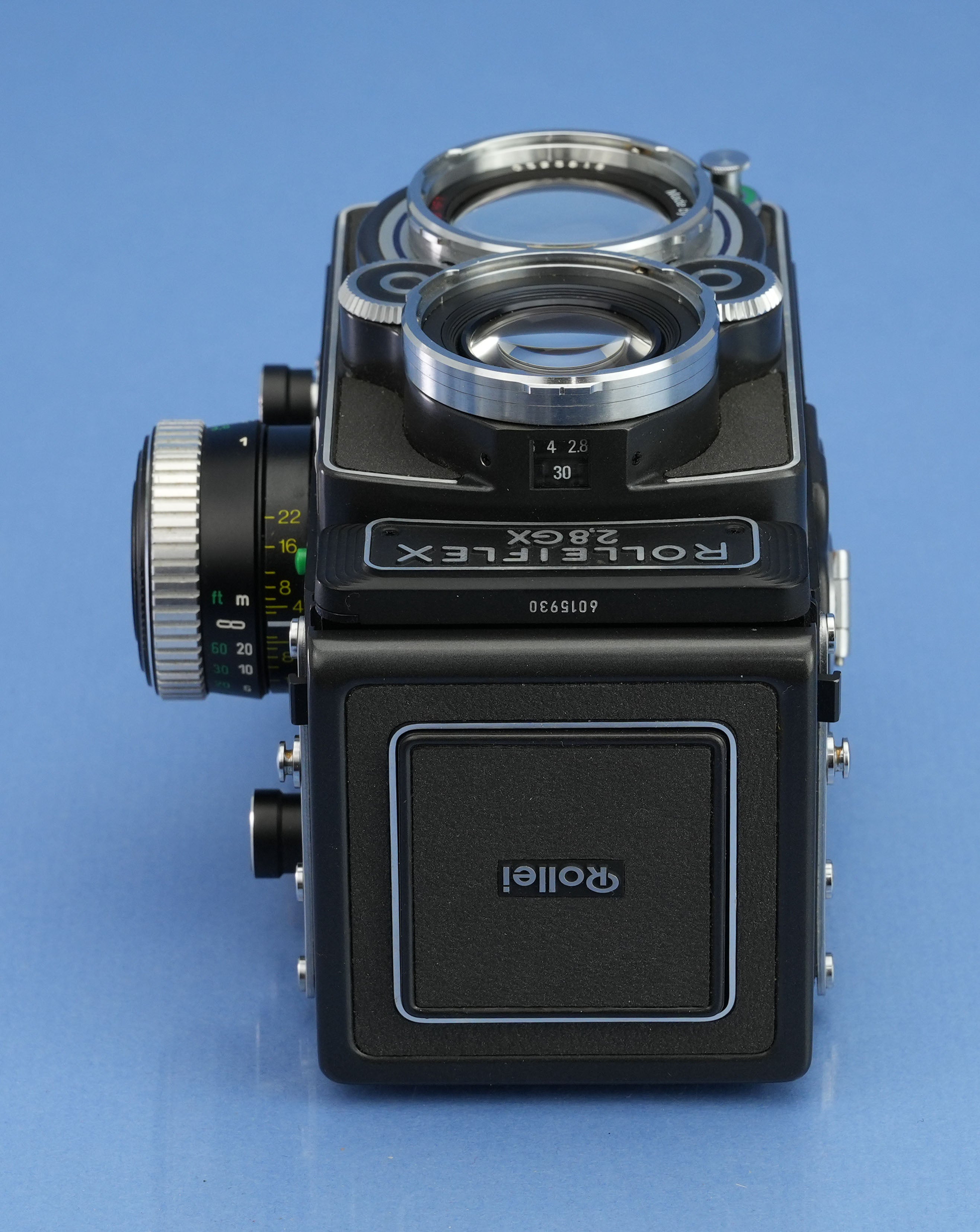 ROLLEI ROLLEIFLEX 2.8GX 80. JAHRE 1920-2000 KAMERA-SET +PLANAR +EXTRAS