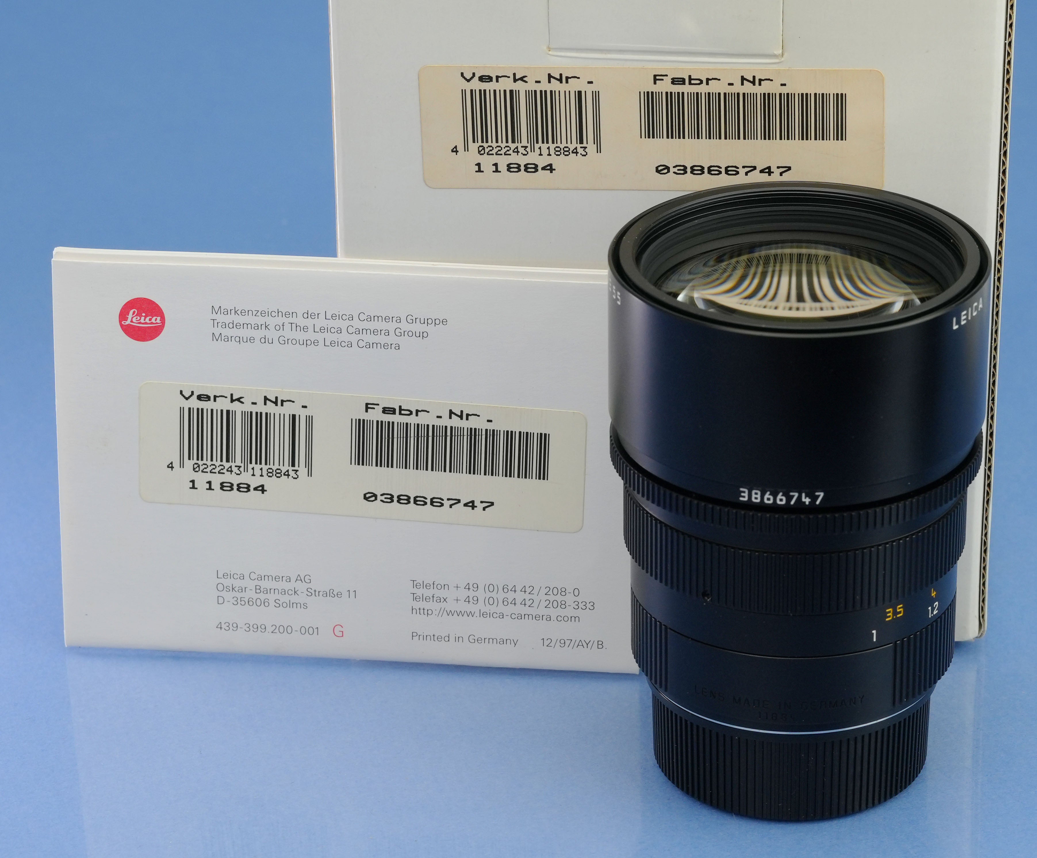 LEICA 90MM F2 APO-SUMMICRON-M ASPH 11884 BLACK M LENS +BOX +CASE MINT!