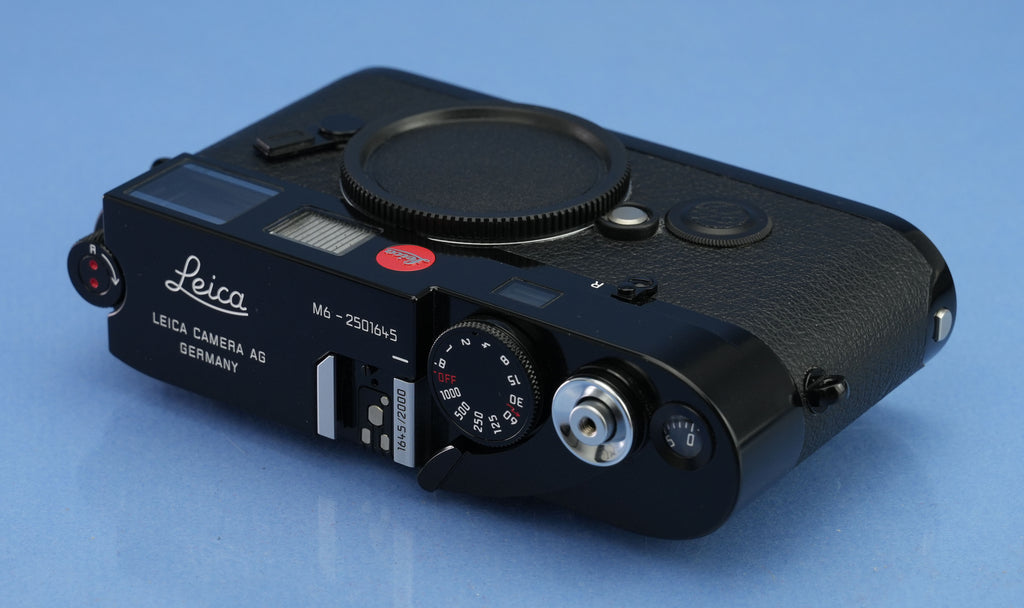 LEICA M6 TTL 0.72 10442 MILLENNIUM BLACK PAINT CAMERA +PAPERS +BOX MINT! #1645