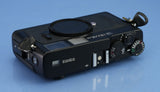 KONICA HEXAR RF BLACK RANGEFINDER CAMERA OUTFIT +50MM F2 LENS +BOX +FLASH +BOX!